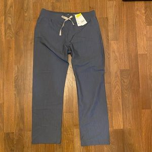 FIGS Denim Livingston Basic Scrub Pant NWT